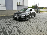 Maxton Design spoiler predného nárazníka AUDI A3 S-Line / S3 8V po FL Sedan Ver.2 - carbon look