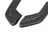 Maxton Design bočné spoilery zadného nárazníka AUDI A3 S-Line / S3 8V po FL Sedan - čierny lesklý  