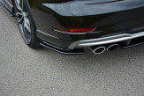Maxton Design bočné spoilery zadného nárazníka AUDI A3 S-Line / S3 8V po FL Sedan - carbon look