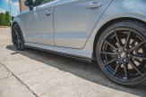 Maxton Design bočné prahové lišty AUDI A3 S-Line / S3 8V po FL Sedan Ver.2 - carbon look