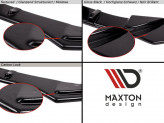 Maxton Design spoiler zadného nárazníka AUDI RS3 8V po FL Sedan - čierny lesklý  