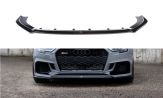 Maxton Design spoiler predného nárazníka AUDI RS3 8V po FL Sedan Ver.2 - carbon look