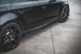 Maxton Design bočné prahové lišty AUDI RS3 8V po FL Sportback Ver.2 - čierny lesklý  