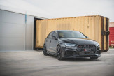 Maxton Design bočné prahové lišty AUDI RS3 8V po FL Sportback Ver.2 - čierny lesklý  