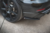 Maxton Design bočné spoilery zadného nárazníka AUDI RS3 8V po FL Sportback Ver.2 - čierny lesklý  