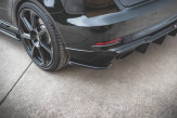 Maxton Design bočné spoilery zadného nárazníka AUDI RS3 8V po FL Sportback Ver.2 - čierny lesklý  
