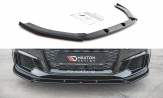 Maxton Design spoiler predného nárazníka AUDI RS3 8V po FL Sportback Ver.4 - carbon look