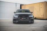 Maxton Design spoiler predného nárazníka AUDI RS3 8V po FL Sportback Ver.3 - čierny lesklý  