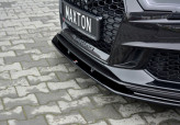 Maxton Design spoiler predného nárazníka AUDI RS3 8V po FL Sportback Ver.1 - bez povrchovej úpravy
