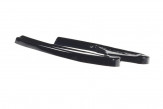 Maxton Design bočné spoilery zadného nárazníka AUDI RS3 8V po FL Sportback - čierny lesklý  
