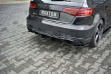 Maxton Design spoiler zadného nárazníka AUDI RS3 8V po FL Sportback - carbon look