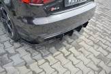 Maxton Design difúzor zadného nárazníka AUDI RS3 8V po FL Sportback Ver.1 - čierny 