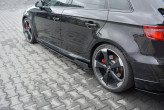 Maxton Design Racing bočné prahové lišty AUDI RS3 8V po FL Sportback Ver.2 - čierny 