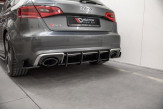 Maxton Design difúzor zadného nárazníka Racing Durability AUDI RS3 8V Sportback Ver.1 - čierno červený