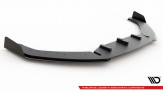 Maxton Design spoiler predného nárazníka Racing Durability AUDI RS3 8V Sportback - čierny + lesklé krídielka 