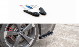 Maxton Design bočné spoilery zadného nárazníka AUDI RS3 8V Sportback Ver.2 - carbon look