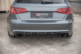 Maxton Design bočné spoilery zadného nárazníka AUDI RS3 8V Sportback Ver.2 - carbon look