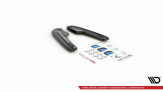 Maxton Design bočné spoilery zadného nárazníka AUDI RS3 8V Sportback Ver.1 - čierny lesklý  