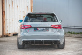 Maxton Design spoiler zadného nárazníka AUDI RS3 8V Sportback - čierny lesklý  