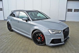 Maxton Design bočné prahové lišty AUDI RS3 8V Sportback - carbon look