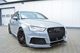 Maxton Design spoiler predného nárazníka AUDI RS3 8V Sportback Ver.1 - carbon look