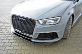 Maxton Design spoiler predného nárazníka AUDI RS3 8V Sportback Ver.2 - carbon look