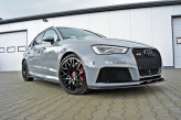 Maxton Design spoiler predného nárazníka AUDI RS3 8V Sportback Ver.2 - carbon look