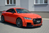 Maxton Design spoiler predného nárazníka AUDI TT RS 8S Ver.2 - čierny lesklý  