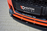 Maxton Design spoiler predného nárazníka AUDI TT RS 8S Ver.2 - čierny lesklý  