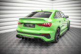 Maxton Design bočné spoilery zadného nárazníka AUDI RS3 8Y Sedan - carbon look