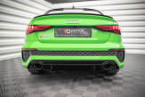 Maxton Design spoiler zadného nárazníka AUDI RS3 8Y - čierny lesklý  