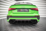 Maxton Design spoiler zadného nárazníka AUDI RS3 8Y - čierny lesklý  