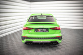 Maxton Design spoiler zadného nárazníka AUDI RS3 8Y - čierny lesklý  