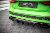 Maxton Design spoiler zadného nárazníka AUDI RS3 8Y - čierny lesklý  