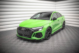 Maxton Design spoiler predného nárazníka AUDI RS3 8Y Ver.2 - čierny lesklý  