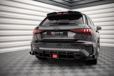 Maxton Design LED brzdové svetlo zadného nárazníka AUDI RS3 8Y Sportback - čierny lesklý  