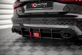 Maxton Design LED brzdové svetlo zadného nárazníka AUDI RS3 8Y Sportback - čierny lesklý  