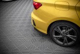 Maxton Design bočné spoilery zadného nárazníka AUDI S3 8Y Sedan - čierny lesklý  