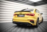 Maxton Design bočné spoilery zadného nárazníka AUDI S3 8Y Sedan - carbon look