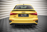 Maxton Design stredový spoiler zadného nárazníka AUDI S3 8Y Sedan - čierny lesklý  