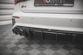 Maxton Design spoiler zadného nárazníka AUDI S3 8Y Sportback - čierny lesklý  