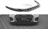 Maxton Design spoiler predného nárazníka AUDI S3 / A3 S-Line 8Y Ver.4 - carbon look