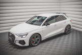 Maxton Design bočné prahové lišty Street Pro AUDI S3 / A3 S-Line 8Y - čierny 