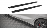 Maxton Design bočné prahové lišty Street Pro AUDI S3 / A3 S-Line 8Y - čierno červený 
