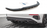 Maxton Design stredový spoiler zadného nárazníka (s vertikálnym rebrovaním) AUDI A3 S-Line 8Y Sportback - carbon look