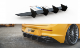 Maxton Design difúzor zadného nárazníka Racing Durability VW Golf VIII Ver.2 - červený