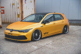 Maxton Design bočné prahové lišty VW Golf VIII Ver.1 - čierny lesklý  