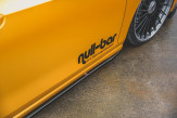 Maxton Design bočné prahové lišty VW Golf VIII Ver.2 - carbon look
