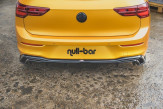 Maxton Design bočné spoilery zadného nárazníka VW Golf VIII - čierny lesklý  