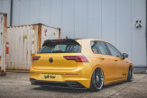 Maxton Design stredový spoiler zadného nárazníka VW Golf VIII - čierny lesklý  